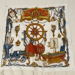 Hermes vintage musee scarf